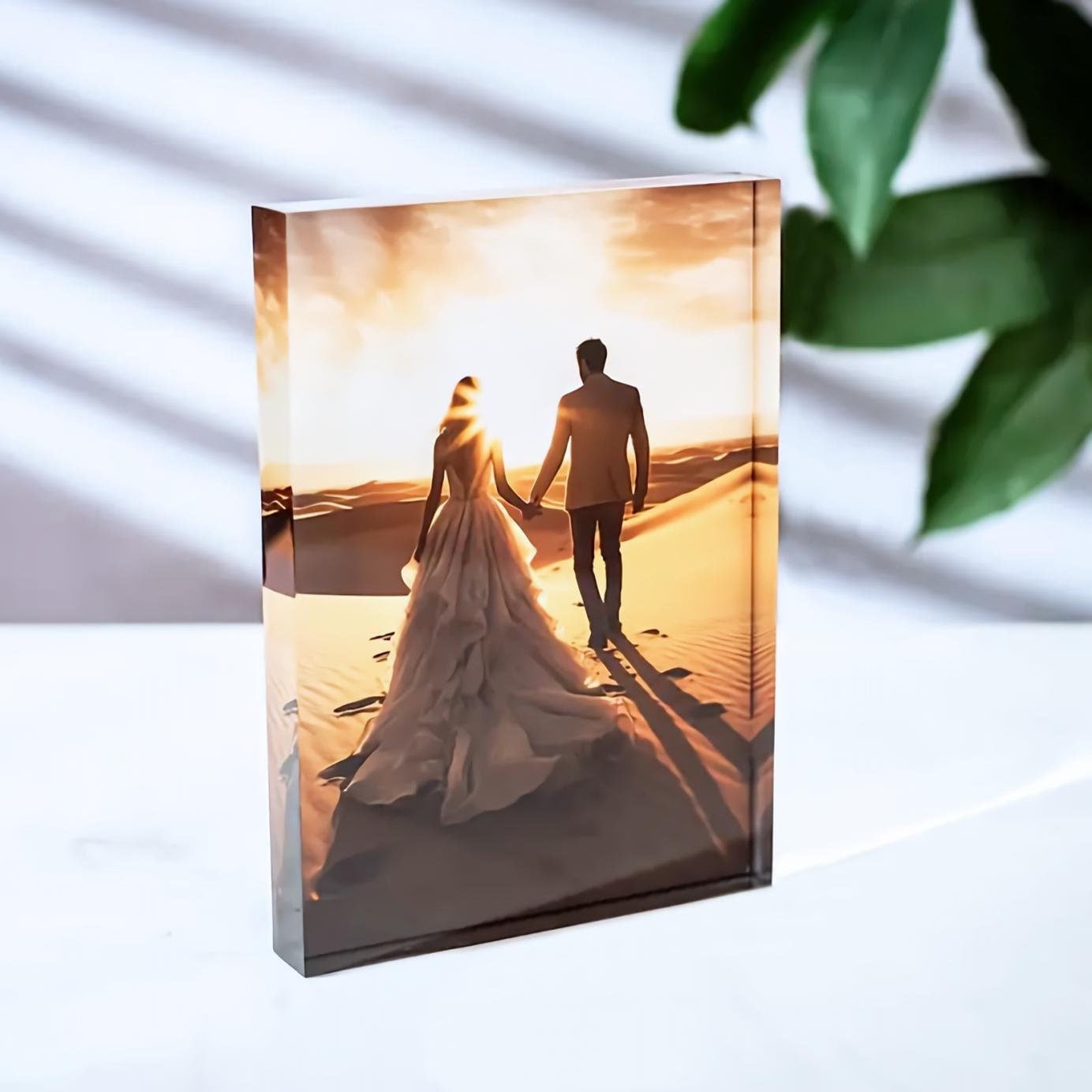Photo Acrylic Block - 1 buah Blok Foto Akrilik Kustom