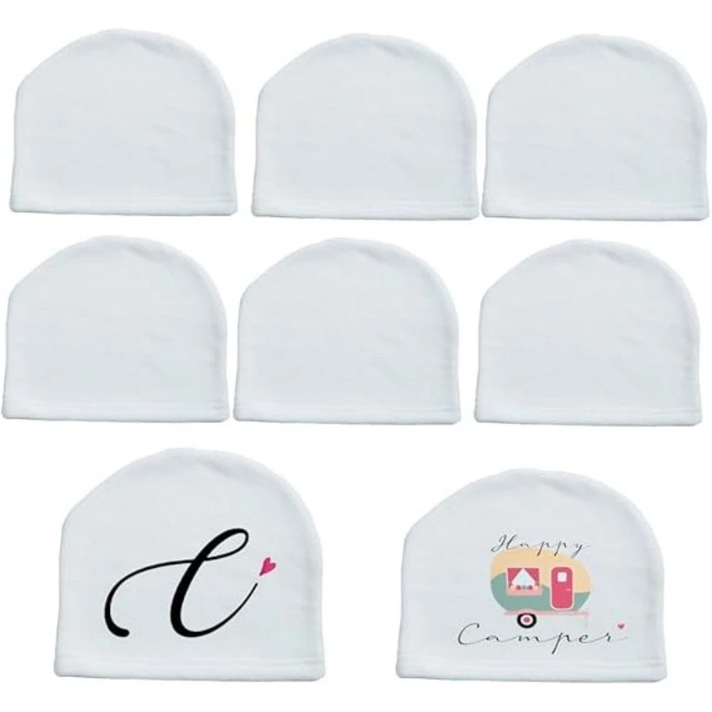 Hat Sublimation Blank - 20 Paket Topi Beanie Rajut Unisex