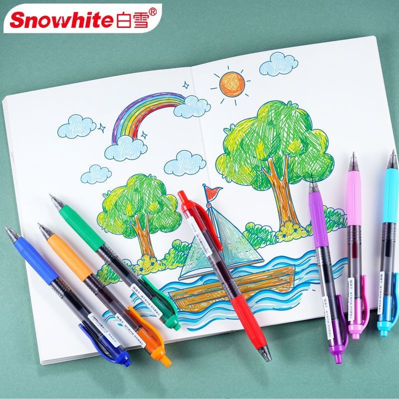 10 Buah Set Pena Gel Warna Dap - Pilot Pen G2 ulasan dan harga