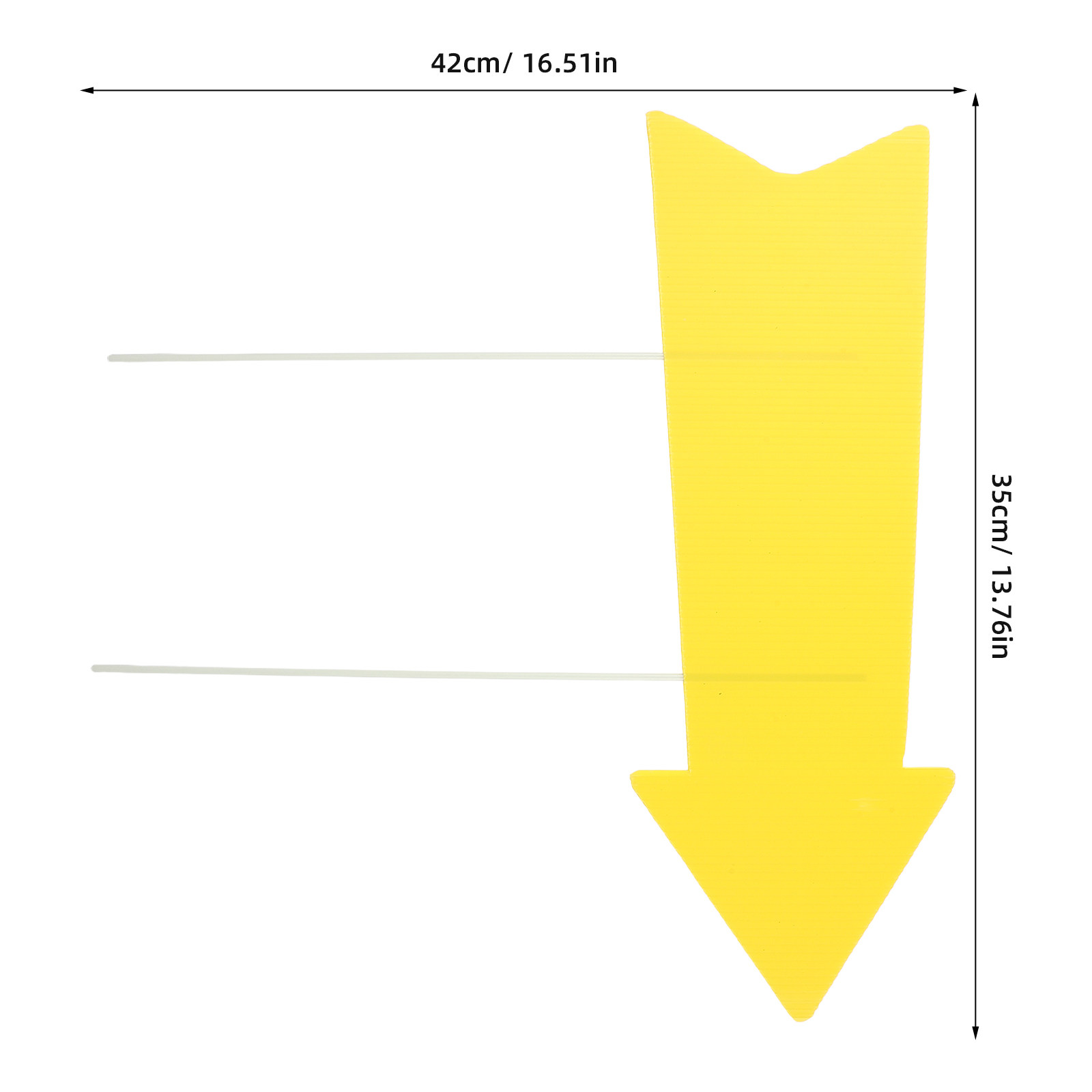 10 Buah Tanda Halaman Berbentu - Yard Sign Blank ulasan dan harga