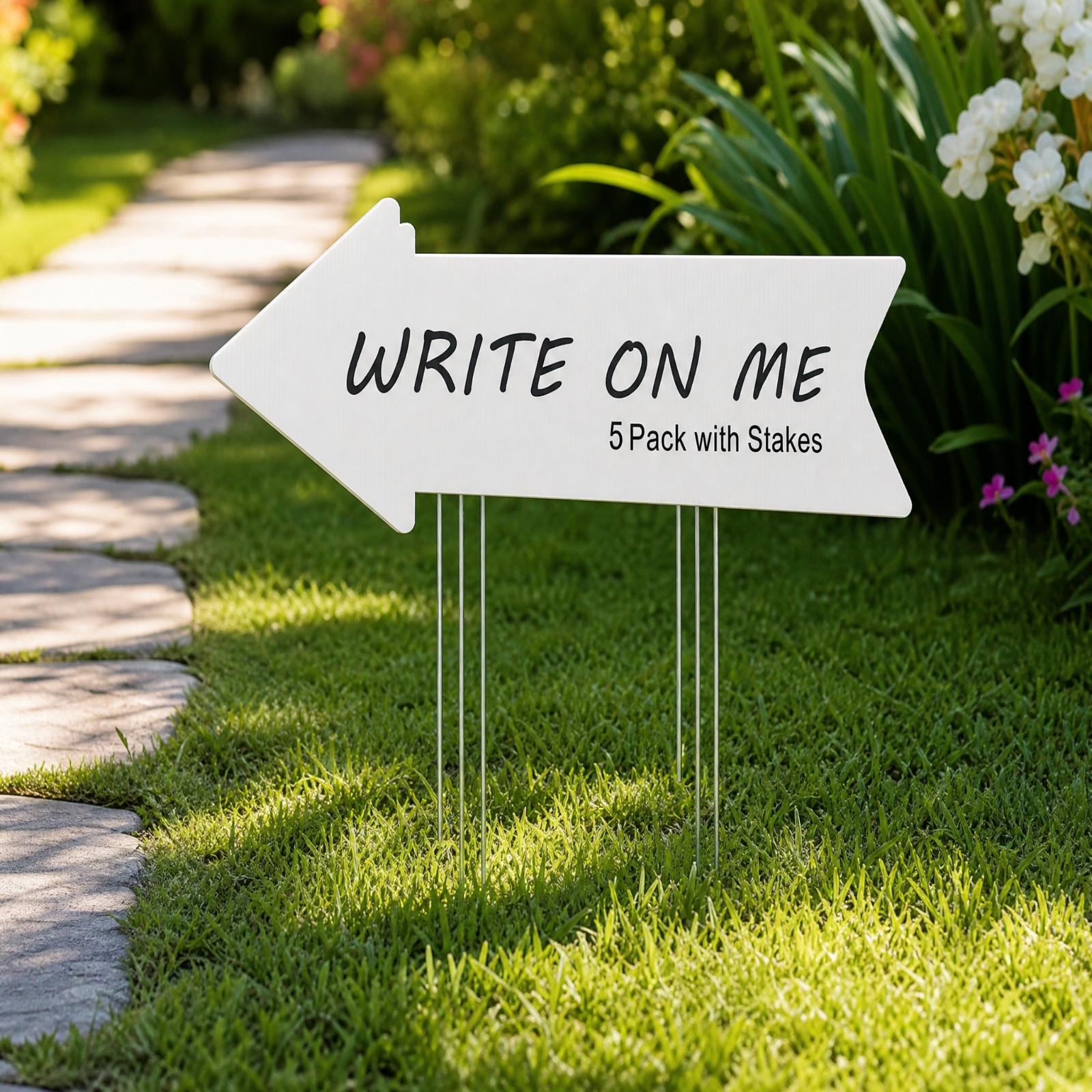 Papan Tanda Halaman Kosong, Te - Yard Sign Blank ulasan dan harga