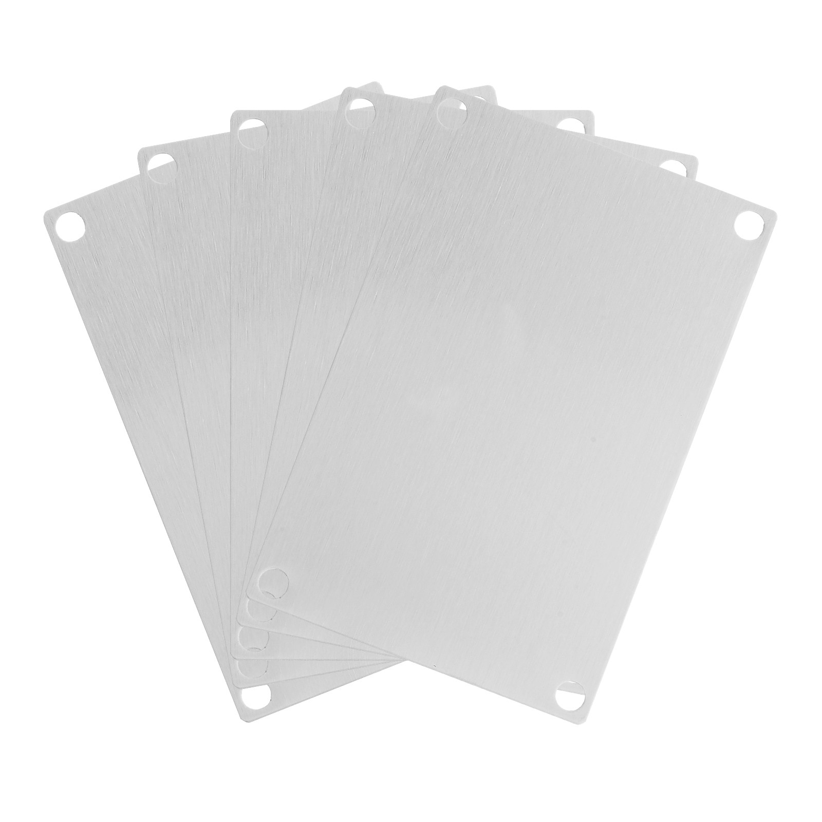 5 Buah Papan Nama Logam Baja T - Yard Sign Blank ulasan dan harga