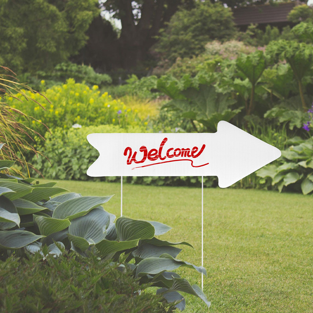 2 Buah Papan Tanda Halaman Kos - Yard Sign Blank ulasan dan harga