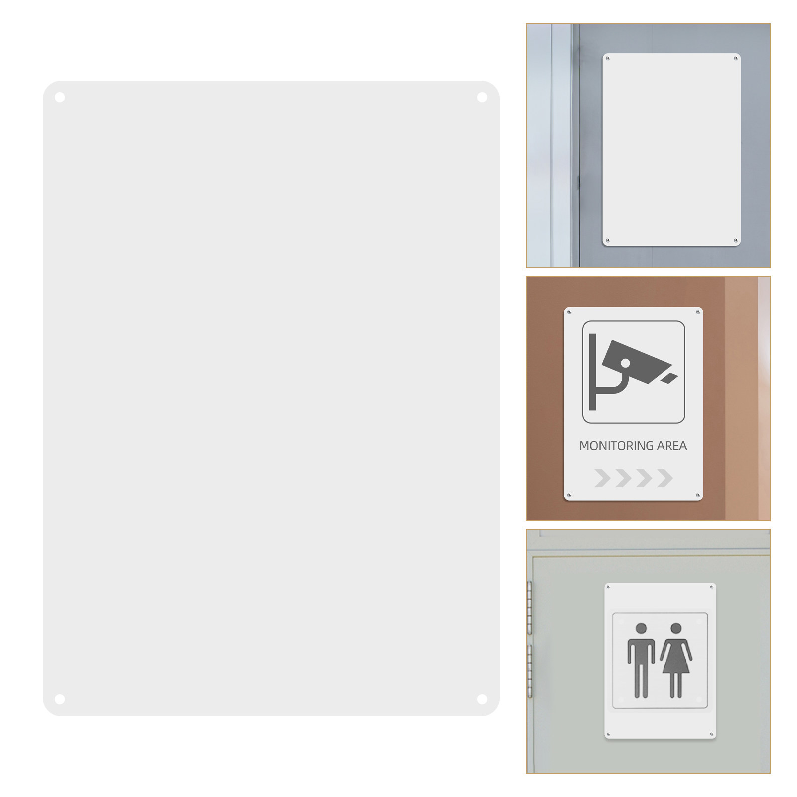 2 Buah Papan Aluminium Polos,  - Yard Sign Blank ulasan dan harga