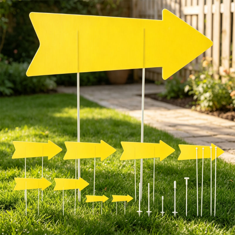 10 buah papan tanda panah untu - Yard Sign Blank ulasan dan harga