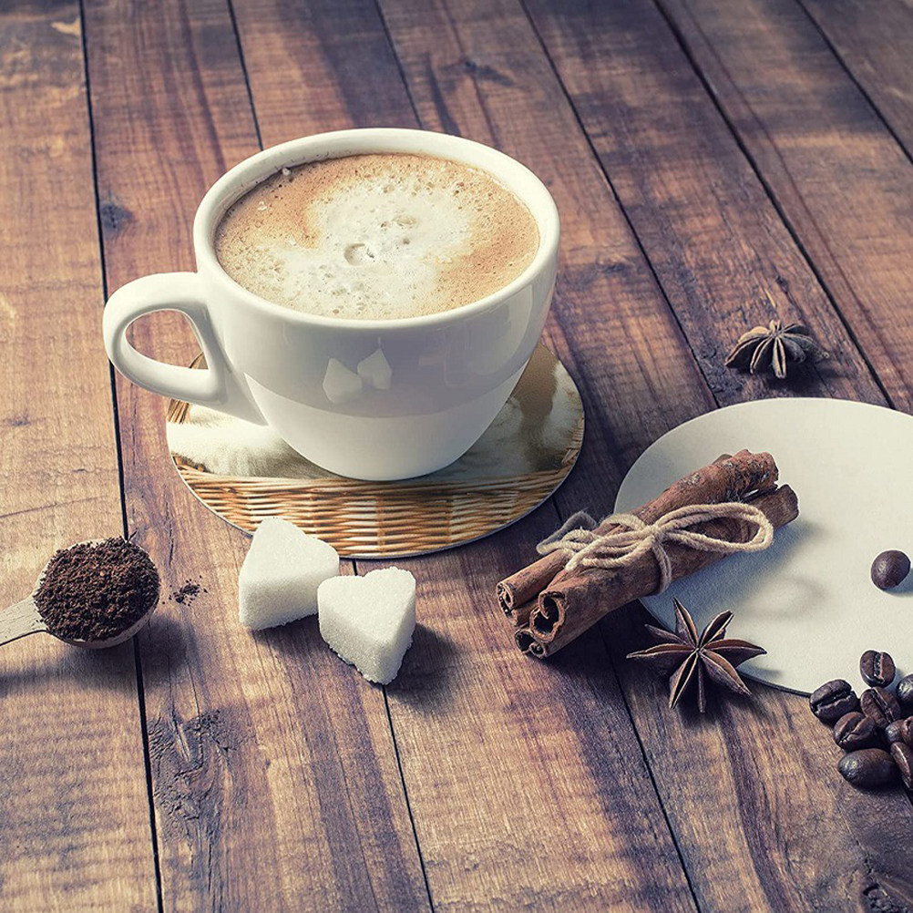 50 buah tatakan gelas untuk su - Coaster Sublimation Blank ulasan dan harga