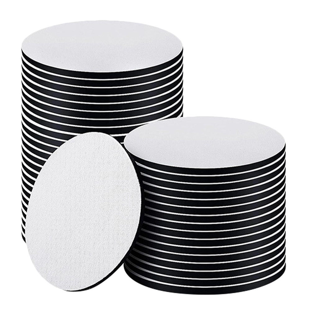 50 buah tatakan gelas untuk su - Coaster Sublimation Blank ulasan dan harga