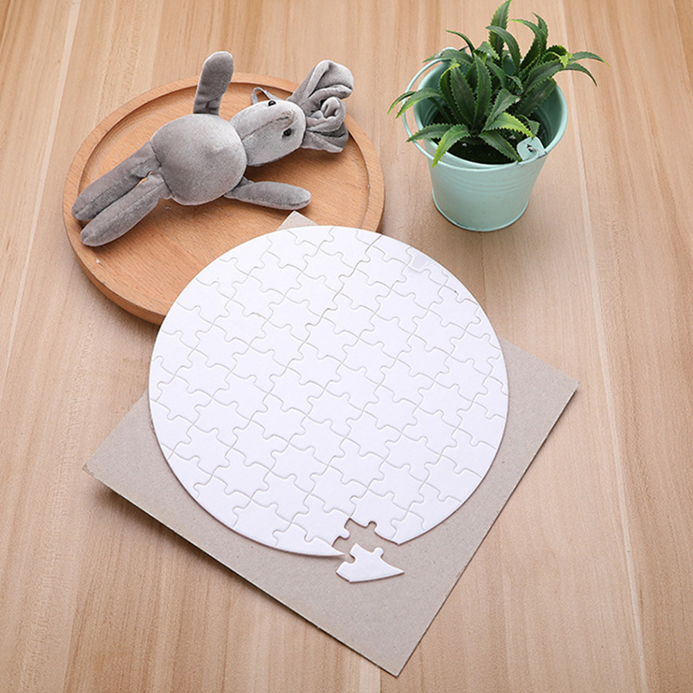 4 buah lembaran kosong untuk p - Puzzle Blank White ulasan dan harga