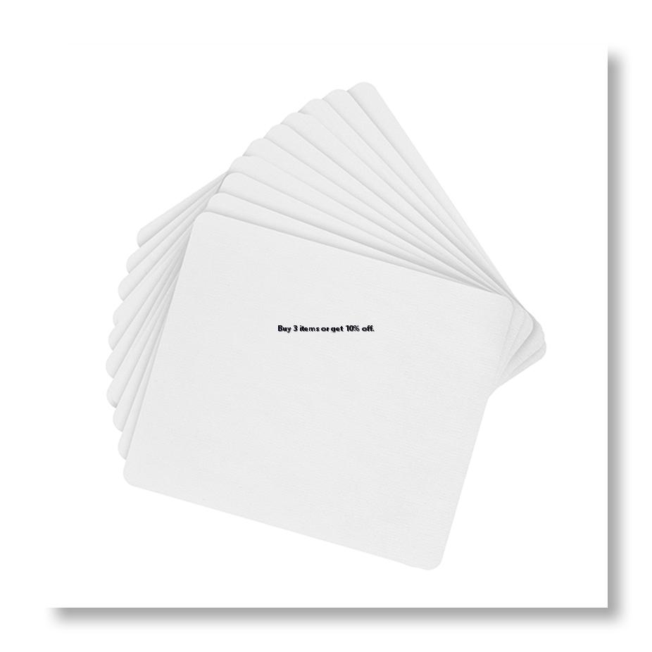 ✼ 10 buah alas mouse polos unt - Mouse Pad Blank Sublimation ulasan dan harga