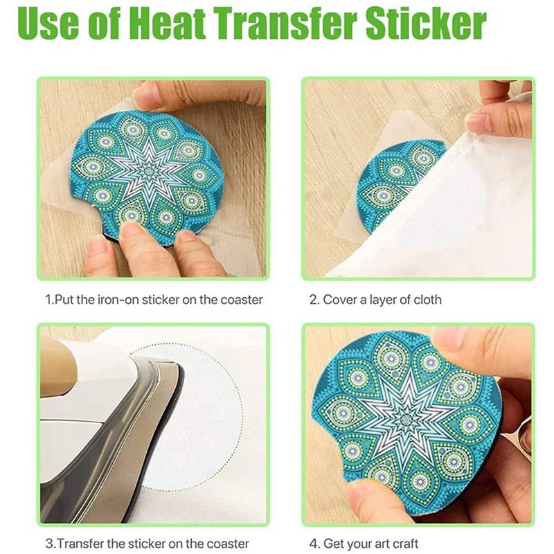 ABVS 200 buah alas gelas mobil - Coaster Sublimation Blank ulasan dan harga