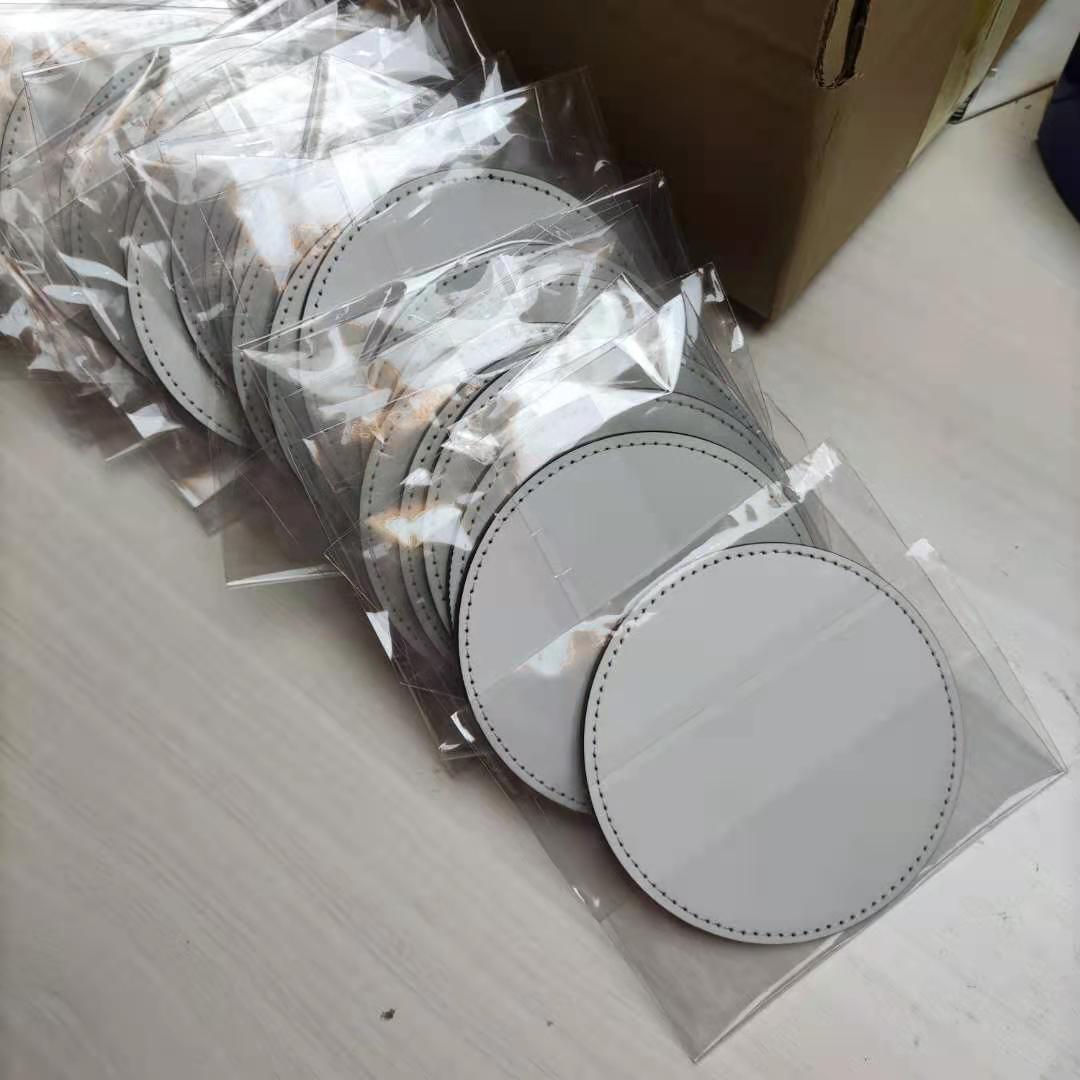 50 buah/lot 10*10cm Alas Mug K - Coaster Sublimation Blank ulasan dan harga