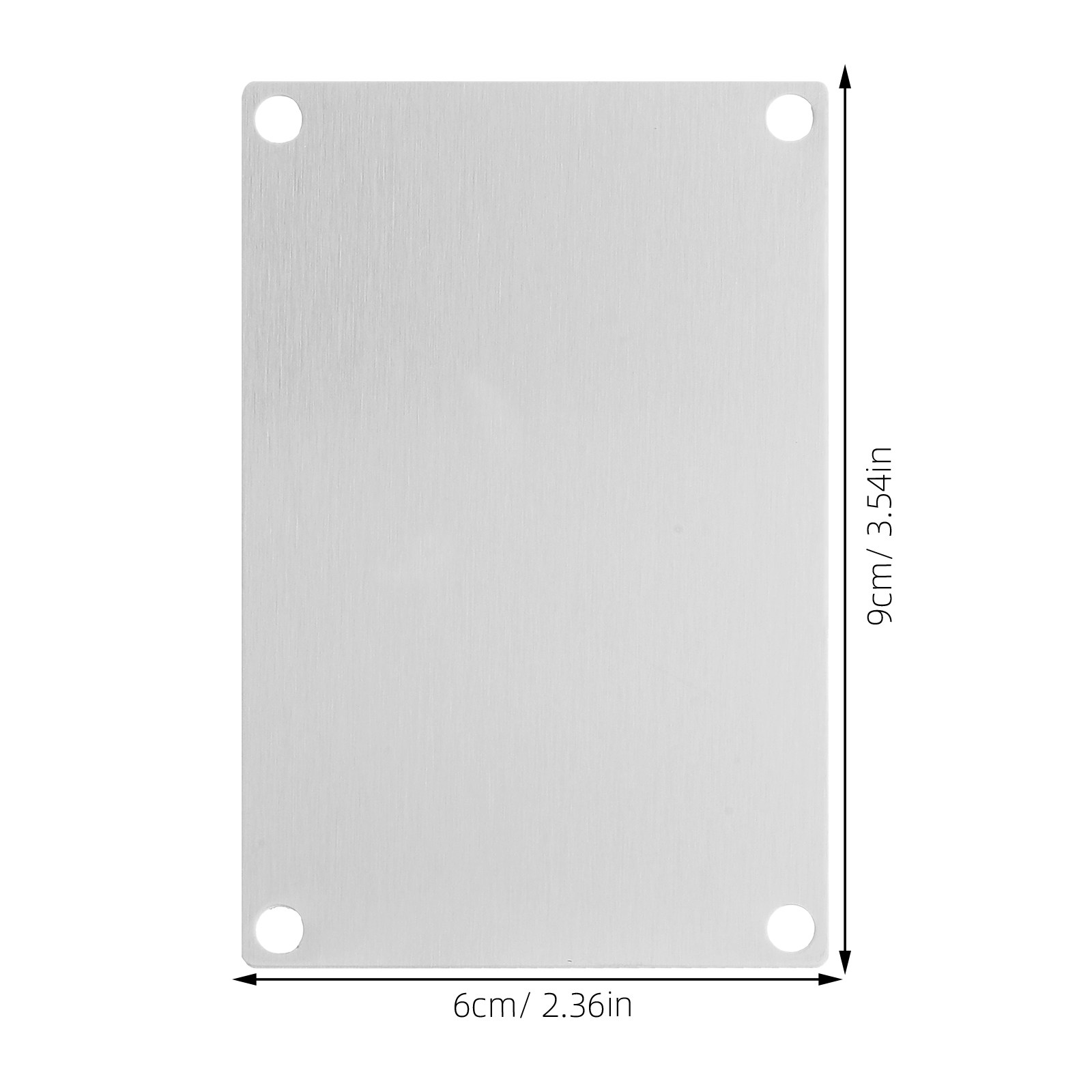 5 Buah Pelat Tanda Baja Tahan  - Yard Sign Blank ulasan dan harga
